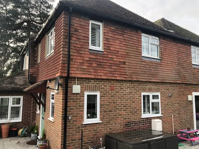 House after renovation